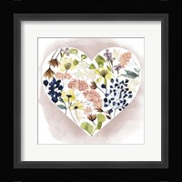 Love Floral II Framed Print