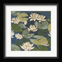 Water Flowers I Framed Print