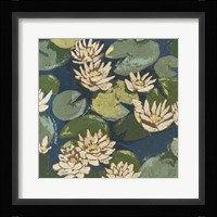 Water Flowers II Framed Print
