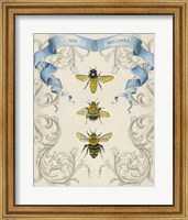 Bees & Filigree II Fine Art Print