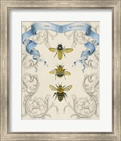 Bees & Filigree II Fine Art Print
