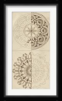Sacred Geometry Sketch II Framed Print