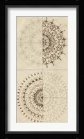 Sacred Geometry Sketch III Framed Print