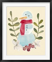 Snowman Cut-out I Fine Art Print