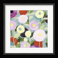 Poppy Strata I Framed Print