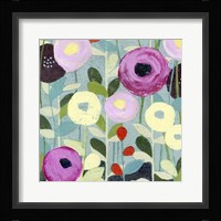 Poppy Strata IV Framed Print