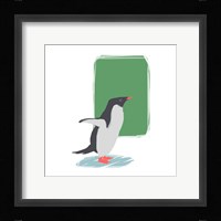 Minimalist Penguin, Boys Part I Fine Art Print
