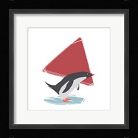 Minimalist Penguin, Boys Part III Fine Art Print