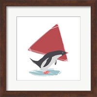 Minimalist Penguin, Boys Part III Fine Art Print