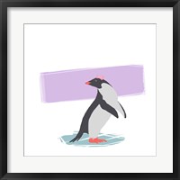Minimalist Penguin, Girls Part I Fine Art Print