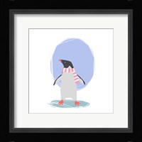 Minimalist Penguin, Girls Part II Fine Art Print