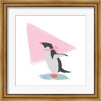 Minimalist Penguin, Girls Part III Fine Art Print