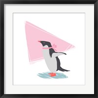 Minimalist Penguin, Girls Part III Fine Art Print