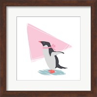 Minimalist Penguin, Girls Part III Fine Art Print