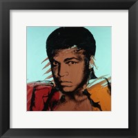 Muhammad Ali, c. 1977 Framed Print