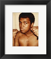 Ali, Muhammad, 1977 Framed Print