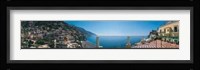 Amalfi Coast Panoramic View Positano Fine Art Print