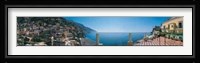 Amalfi Coast Panoramic View Positano Fine Art Print