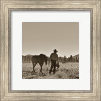 There Will Be Peace In The Valley (sepia) Fine Art Print