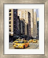 New York Taxi 1 Fine Art Print