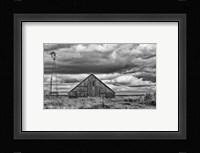 Windmill and Barn Fine Art Print