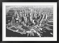 View to Downtown NYC Fine Art Print