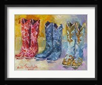 Cowboy Boots Fine Art Print