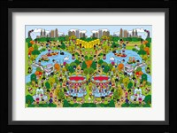 Toy Soldiers - Park Framed Print