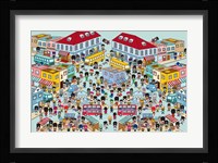 Toy Soldiers - Town Framed Print