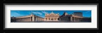 Rome Panoramic View of St.Peter's Basilica Fine Art Print