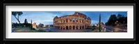 Rome Panoramic of Colosseum Fine Art Print