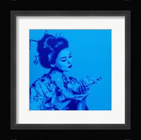 Blue Geisha Fine Art Print