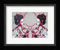 Mirror Geisha Fine Art Print