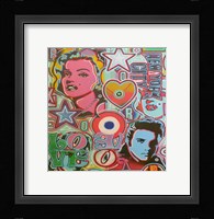 Pop Mix Framed Print