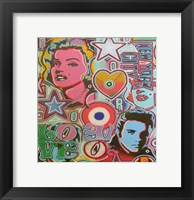 Pop Mix Framed Print