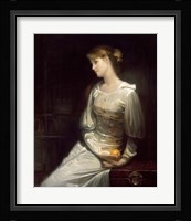 Pensive Lady Fine Art Print