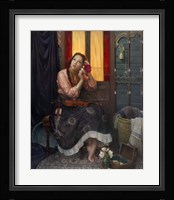 Crimson Rose Fine Art Print