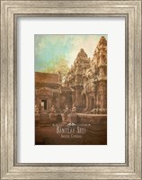 Vintage Banteay Srei, Cambodia, Asia Fine Art Print
