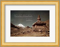 Vintage Mount Kailash, Tibet, Asia Fine Art Print