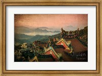 Vintage Jiufen, Taiwan, Asia Fine Art Print