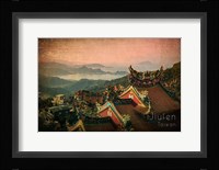 Vintage Jiufen, Taiwan, Asia Fine Art Print