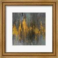 Black and Gold Abstract Fine Art Print