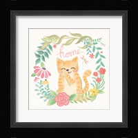 Garden Friends White III Fine Art Print