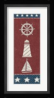 Coastal Americana Panel II Fine Art Print