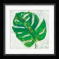 Single Leaf Play II Framed Print