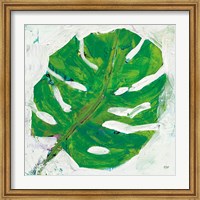 Single Leaf Play on White Fine Art Print