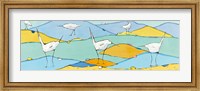 Marsh Egrets I Fine Art Print