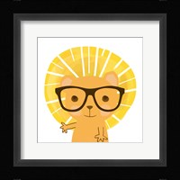 Leo the Lion Framed Print