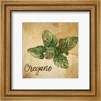 Oregano on Burlap Fine Art Print