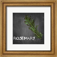 Rosemary on Chalkboard Fine Art Print